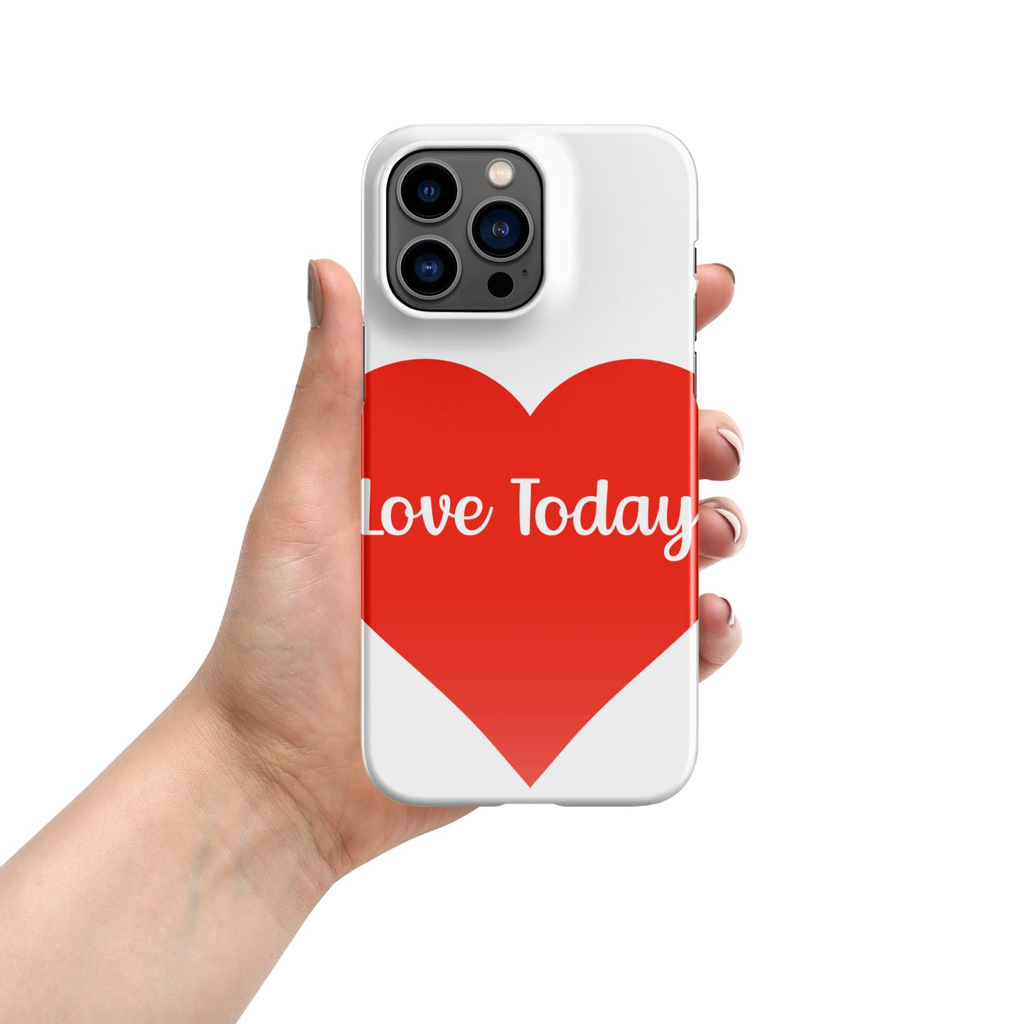 Heartfelt Love Snap Case for iPhone®