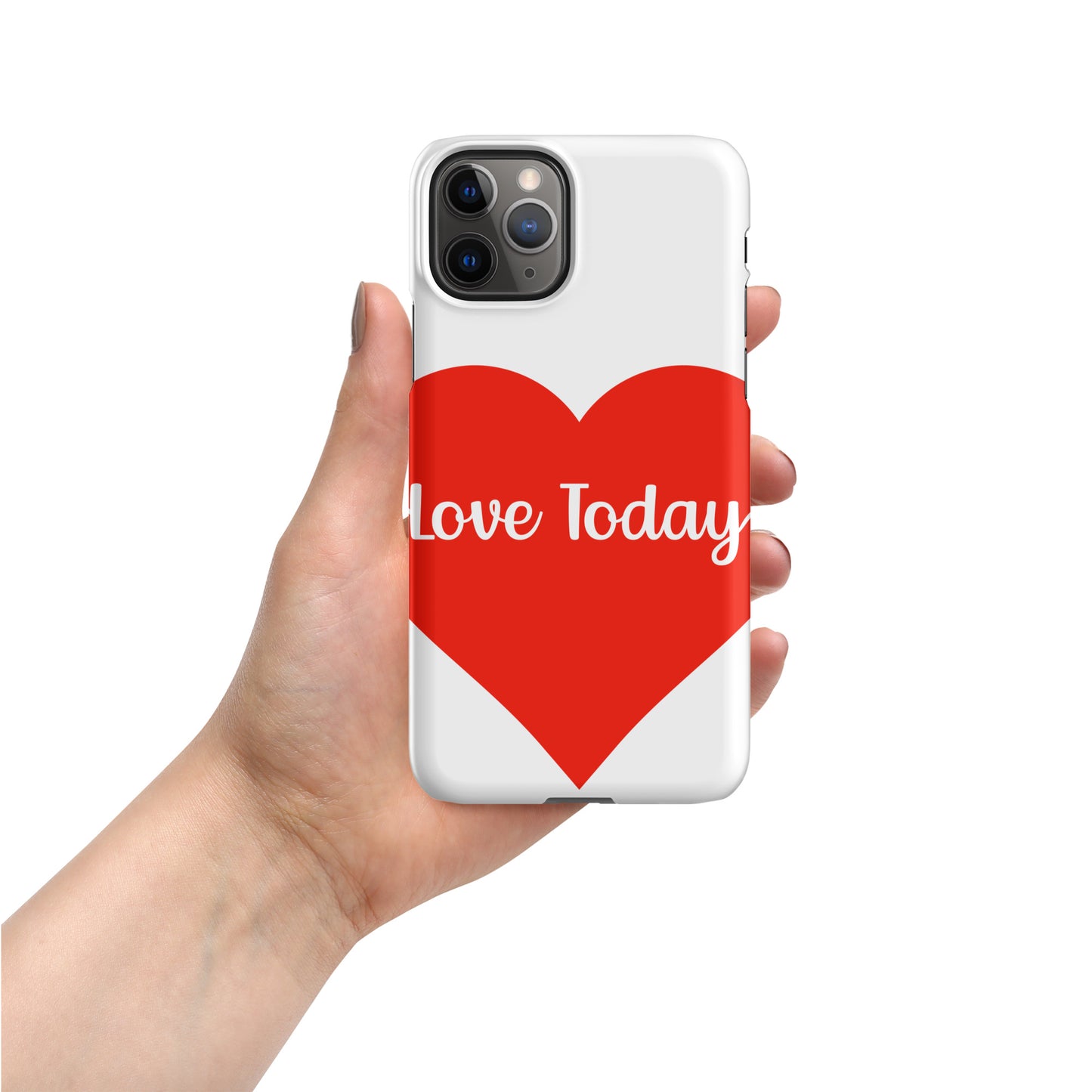 Heartfelt Love Snap Case for iPhone®