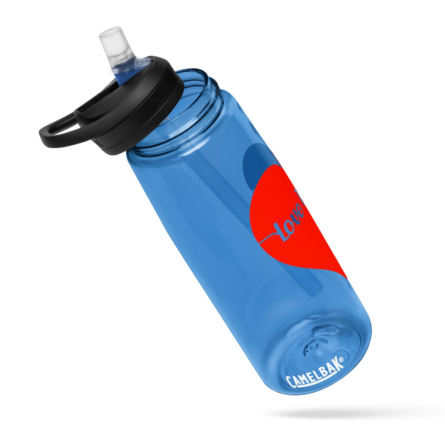 Heartfelt Love Sports Water Bottle