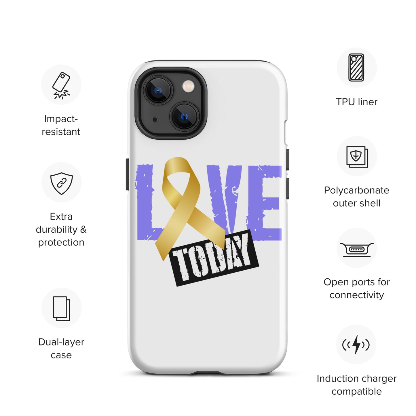 Goldenlove Tough Case for iPhone®