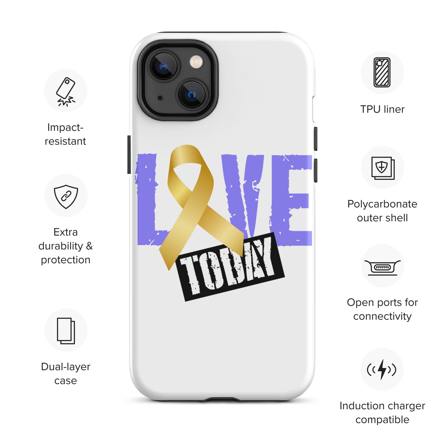Goldenlove Tough Case for iPhone®