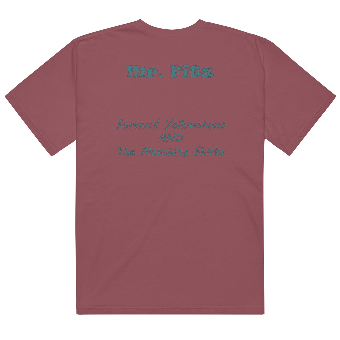 Kyle garment-dyed heavyweight t-shirt