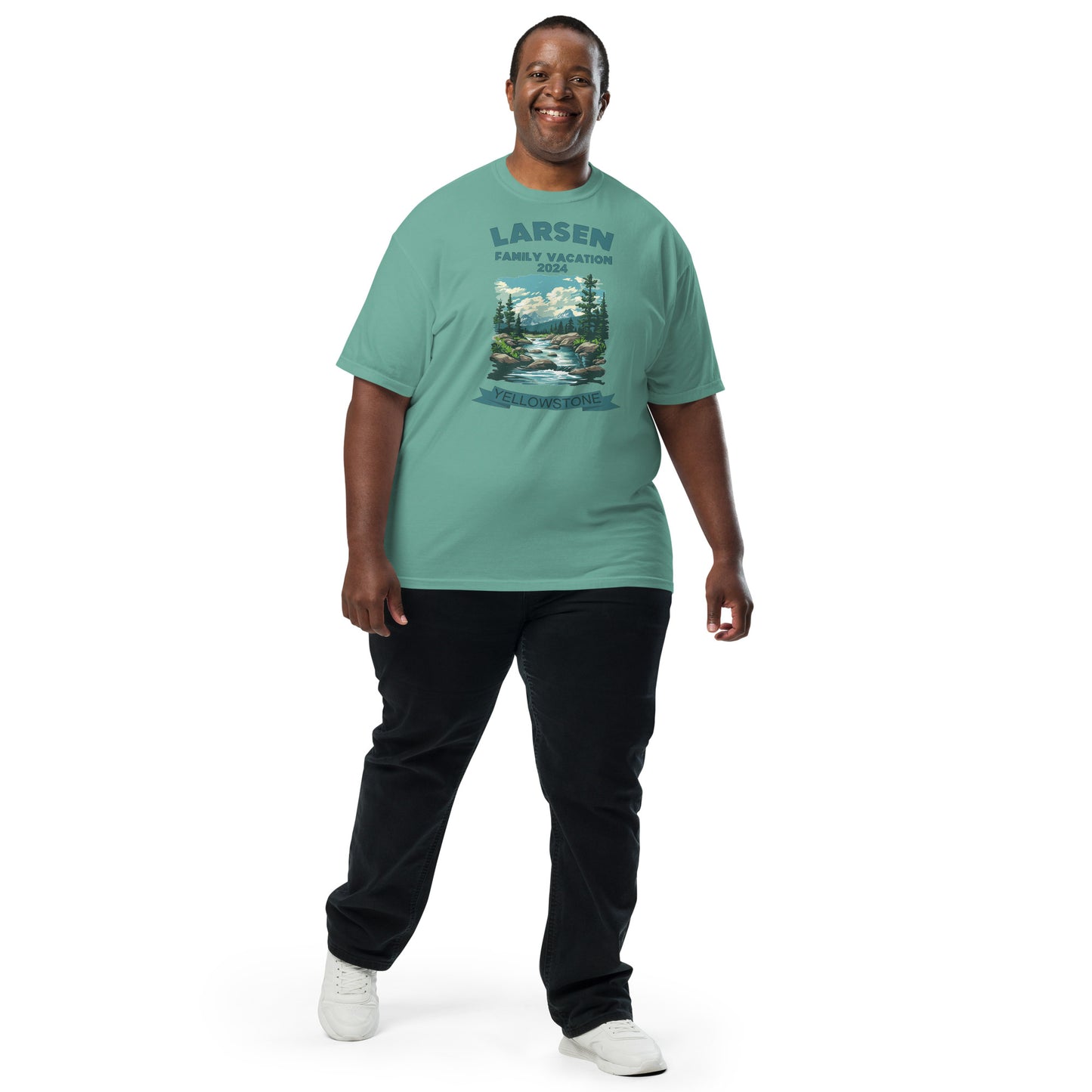 Nick garment-dyed heavyweight t-shirt