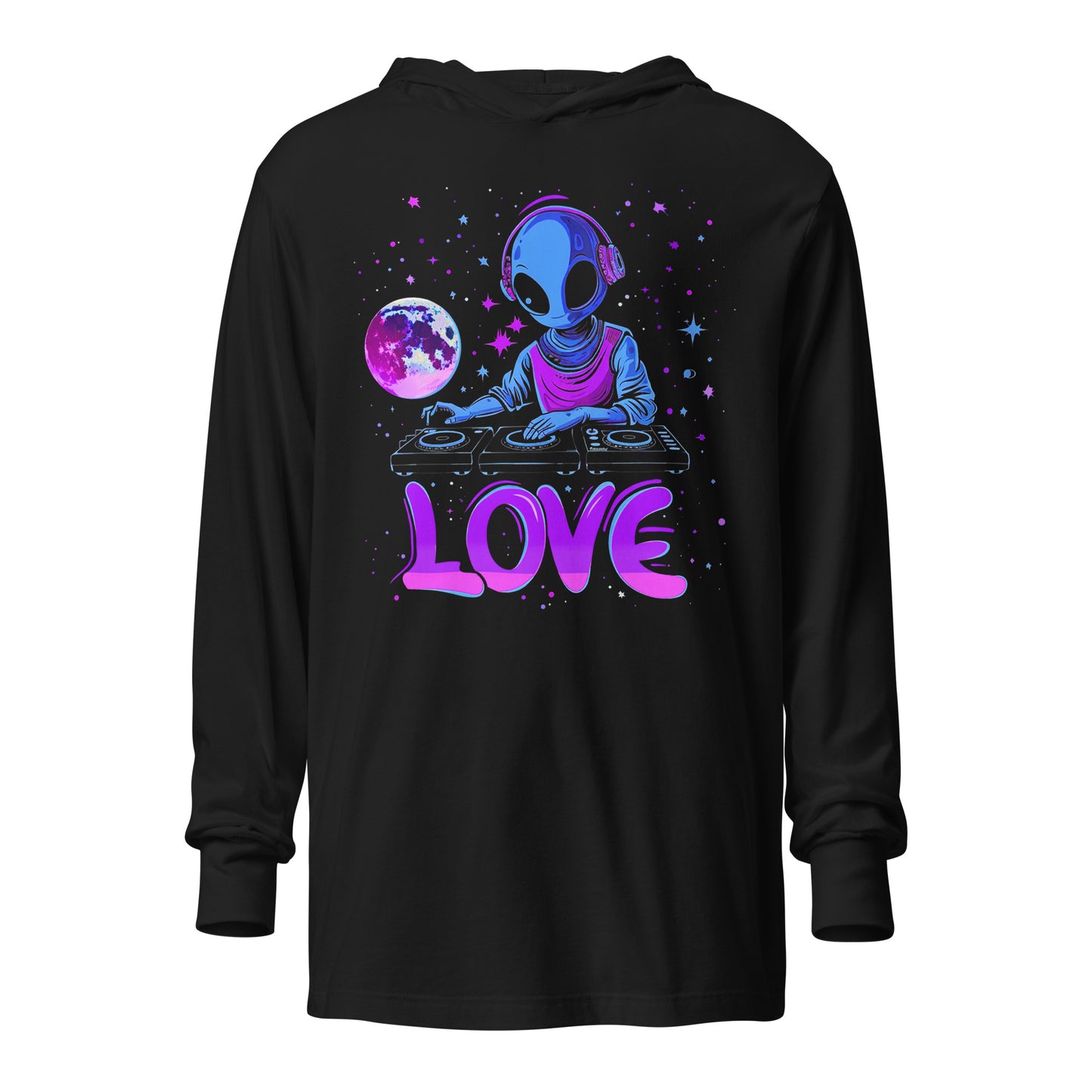 Cosmic Beats Hooded Tee