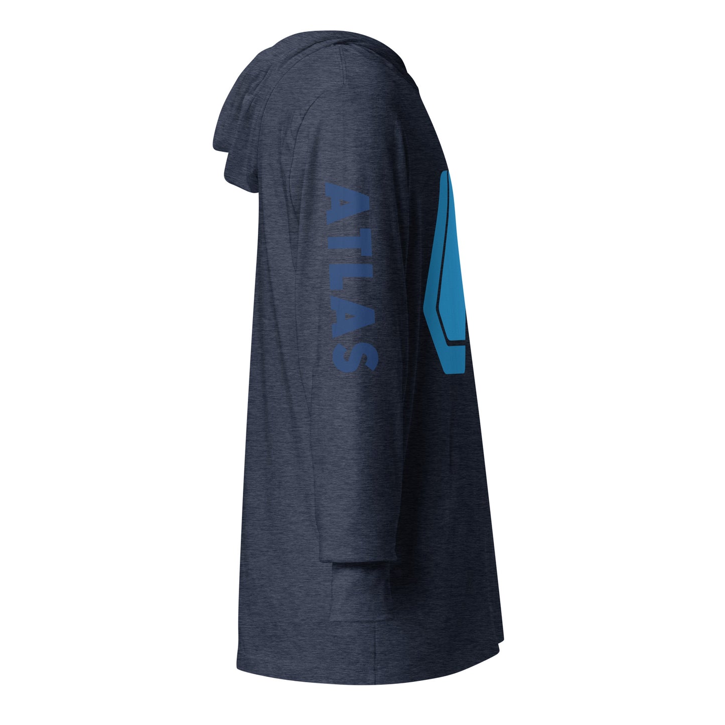 Atlas Sleeve Script Hooded Tee