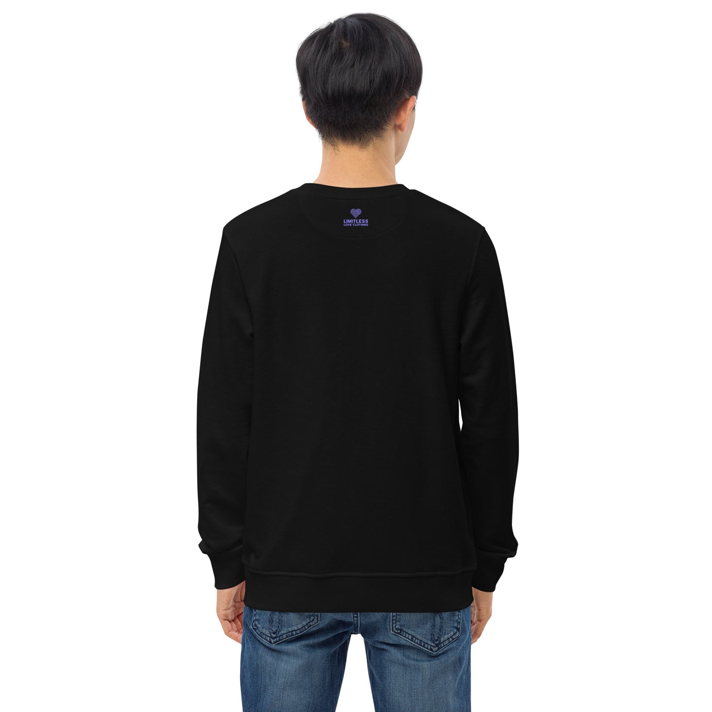 Nonstop Love Unisex Organic Sweatshirt