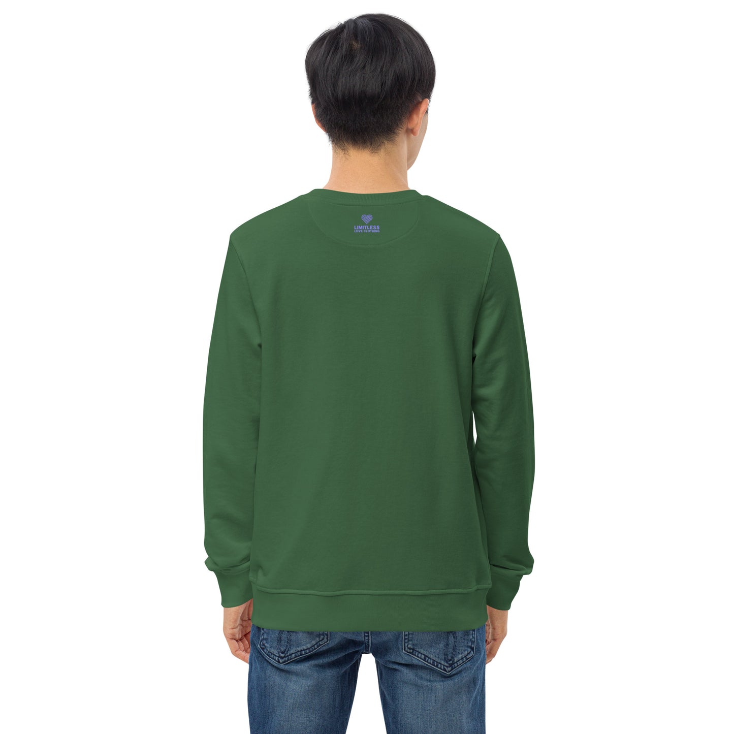 Rainbow Splash Organic Sweatshirt