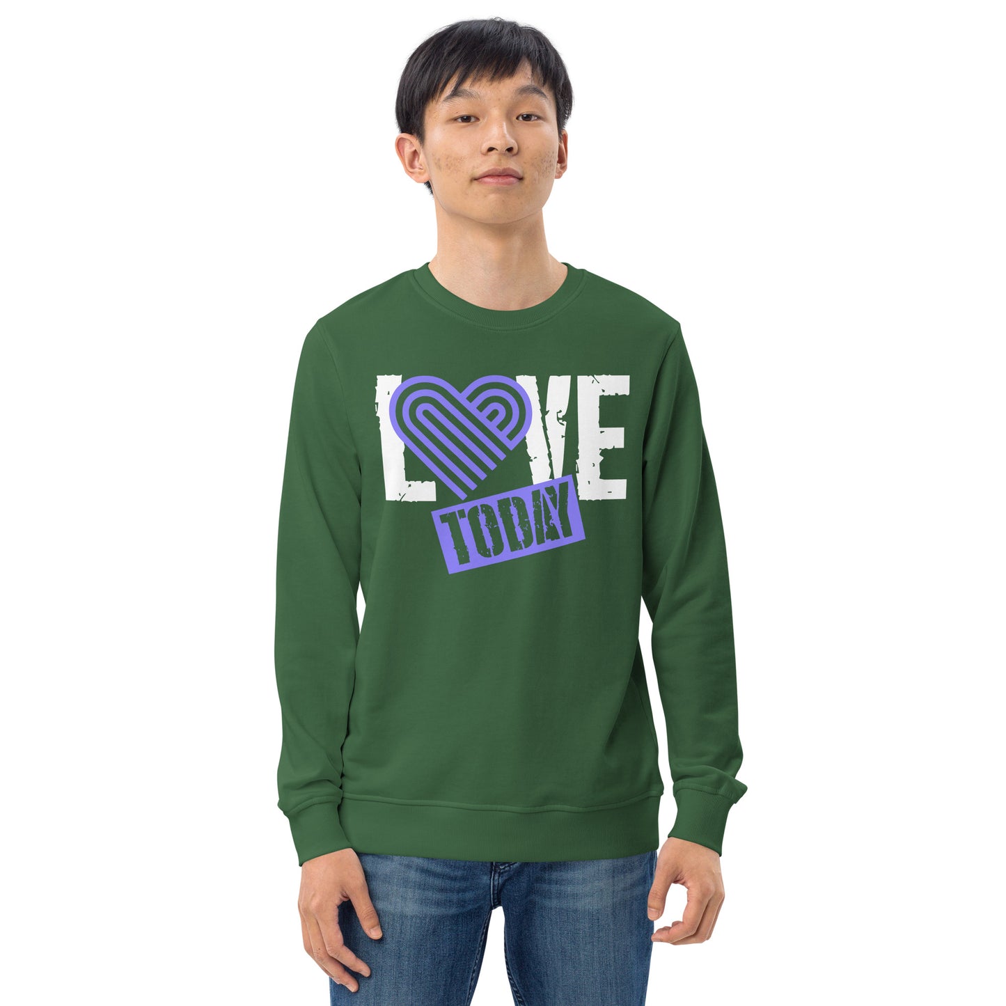 Logolove Unisex Organic Sweatshirt