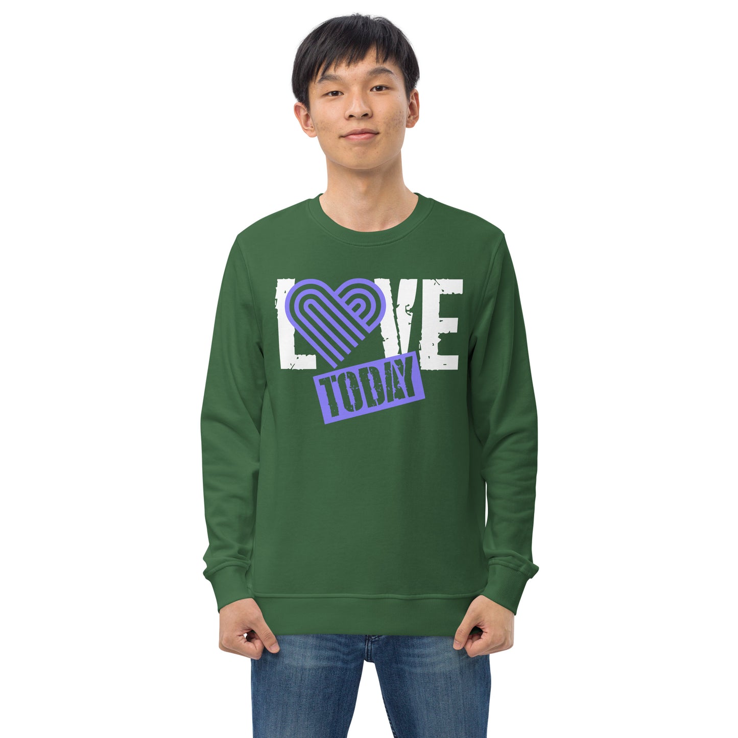 Logolove Unisex Organic Sweatshirt