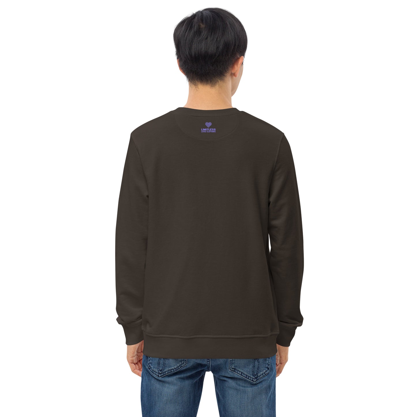 Nonstop Love Unisex Organic Sweatshirt
