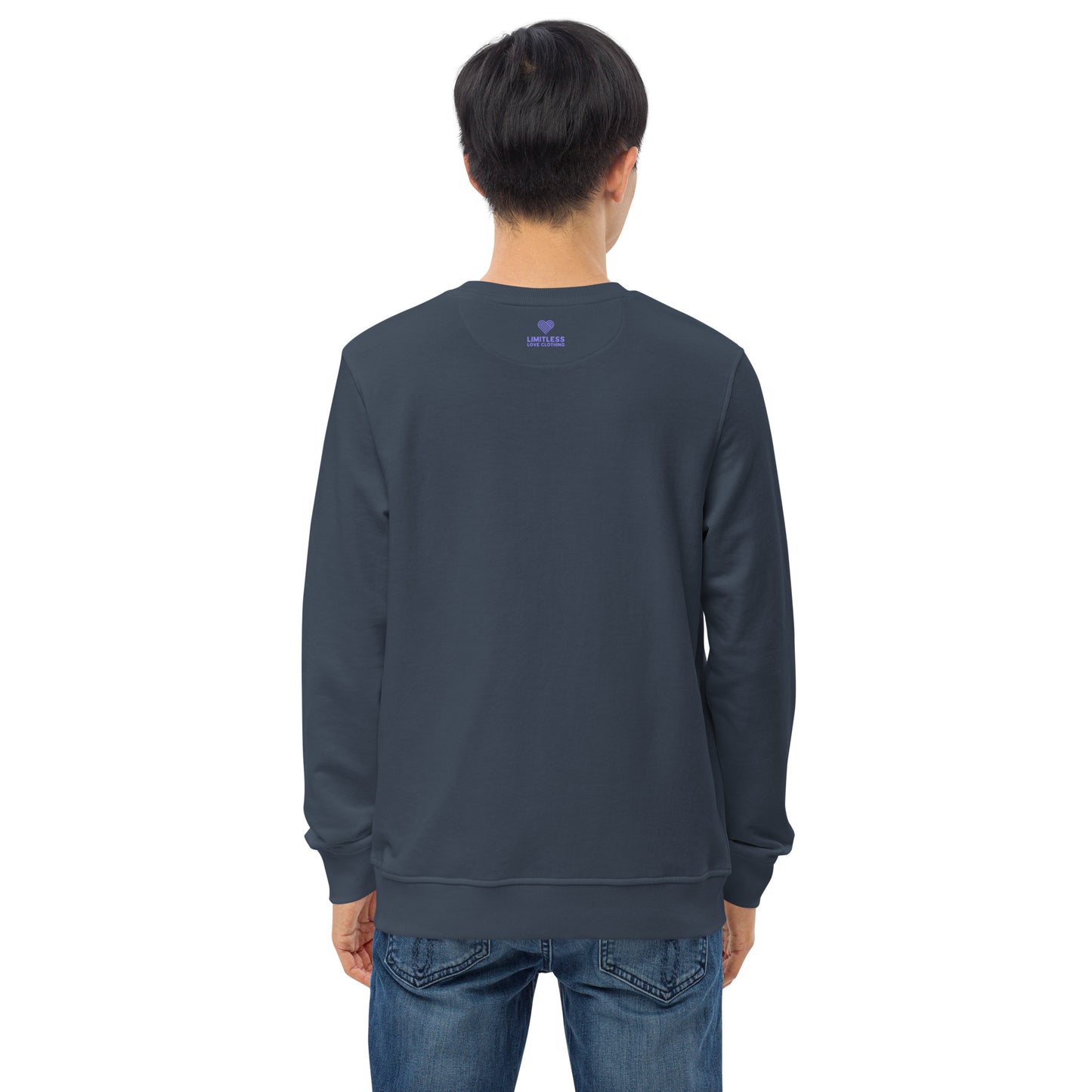 Nonstop Love Unisex Organic Sweatshirt