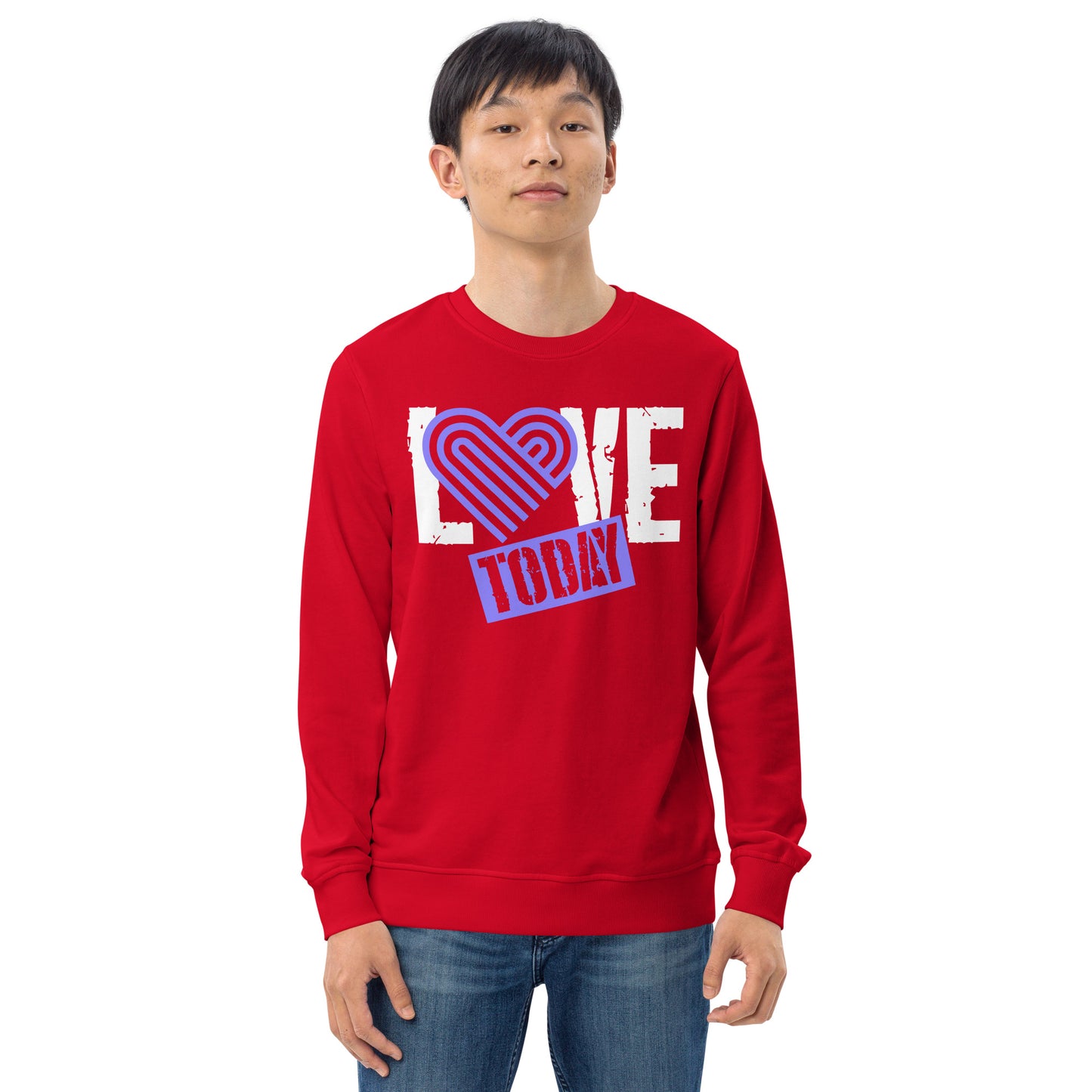 Logolove Unisex Organic Sweatshirt