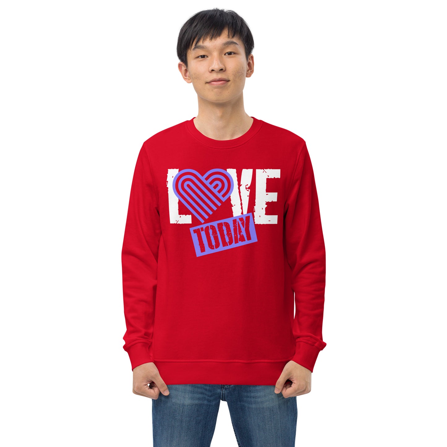 Logolove Unisex Organic Sweatshirt
