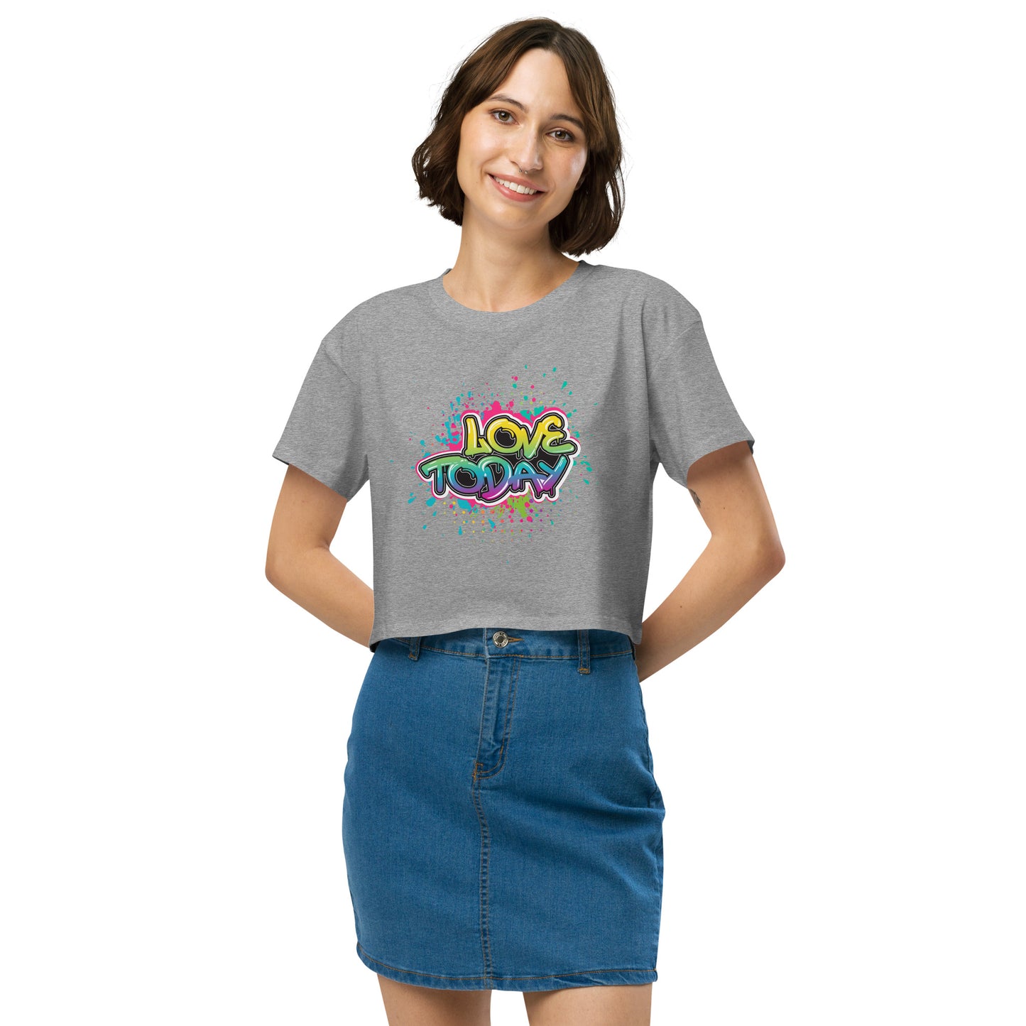 Graffitilove Crop Top