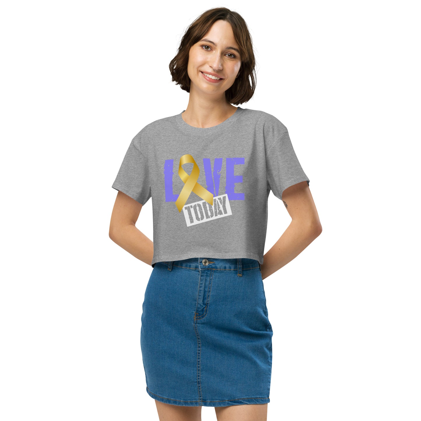 Goldenlove Crop Top