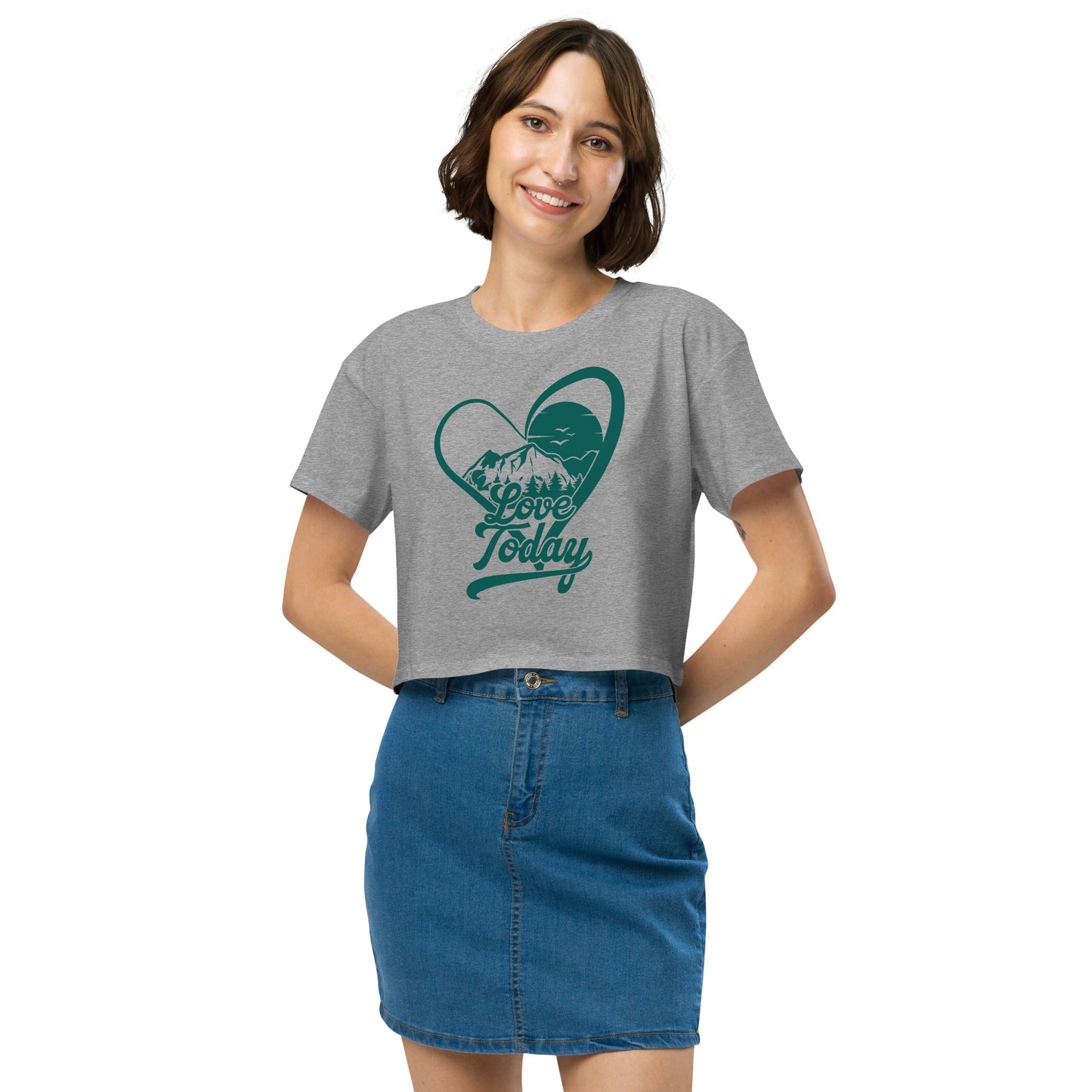 Nature Love Crop Top