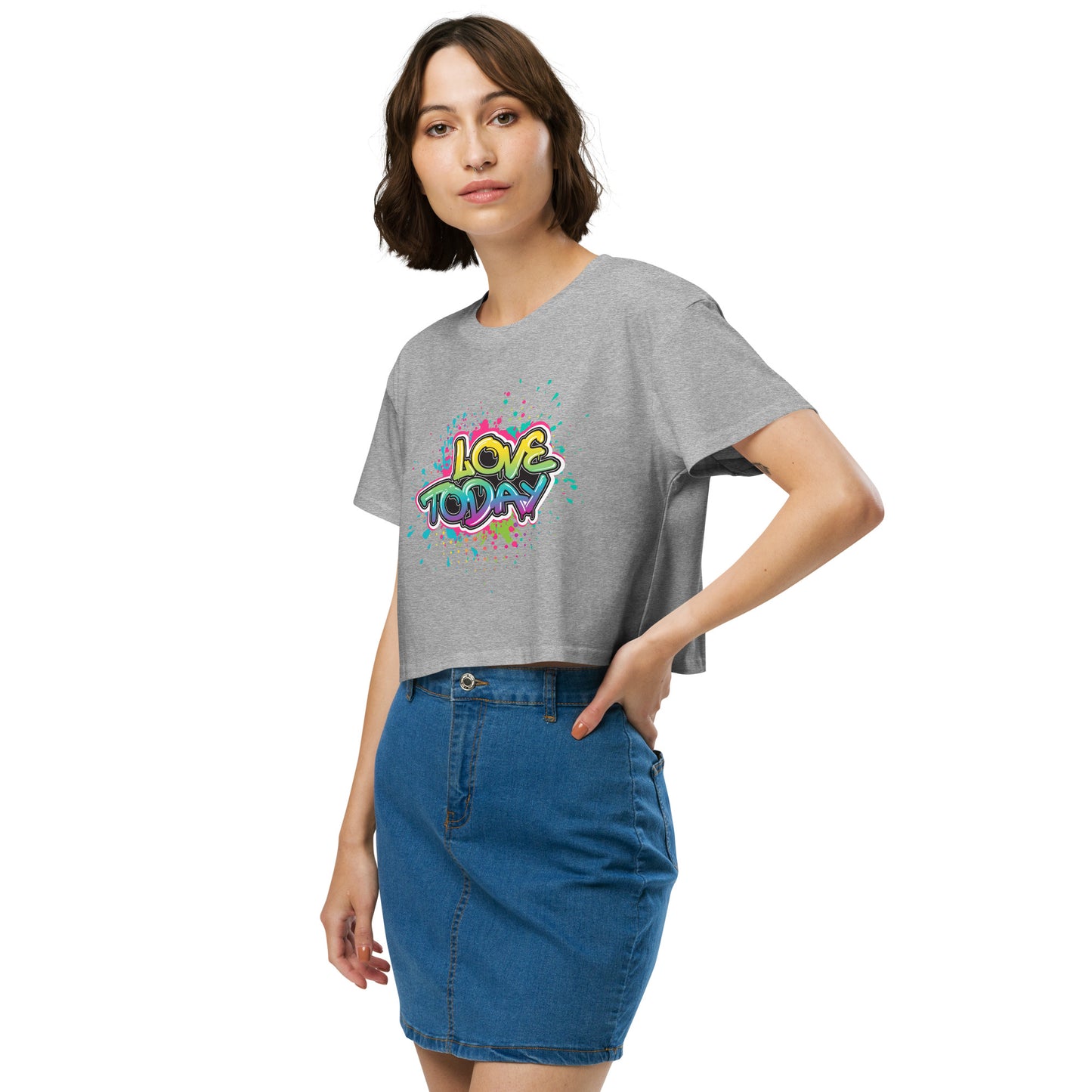 Graffitilove Crop Top
