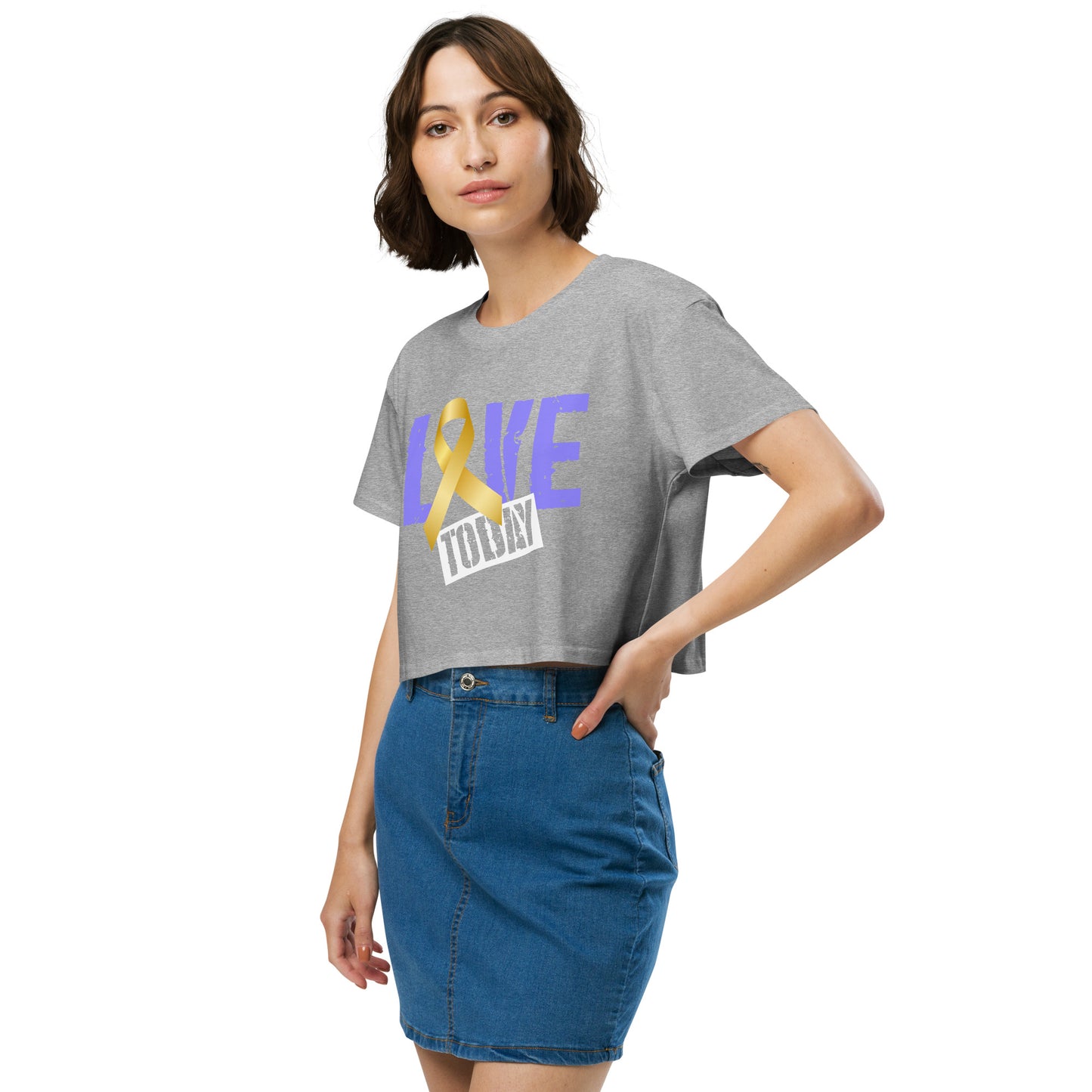 Goldenlove Crop Top