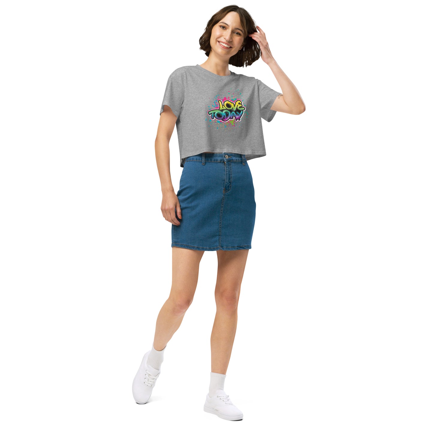 Graffitilove Crop Top