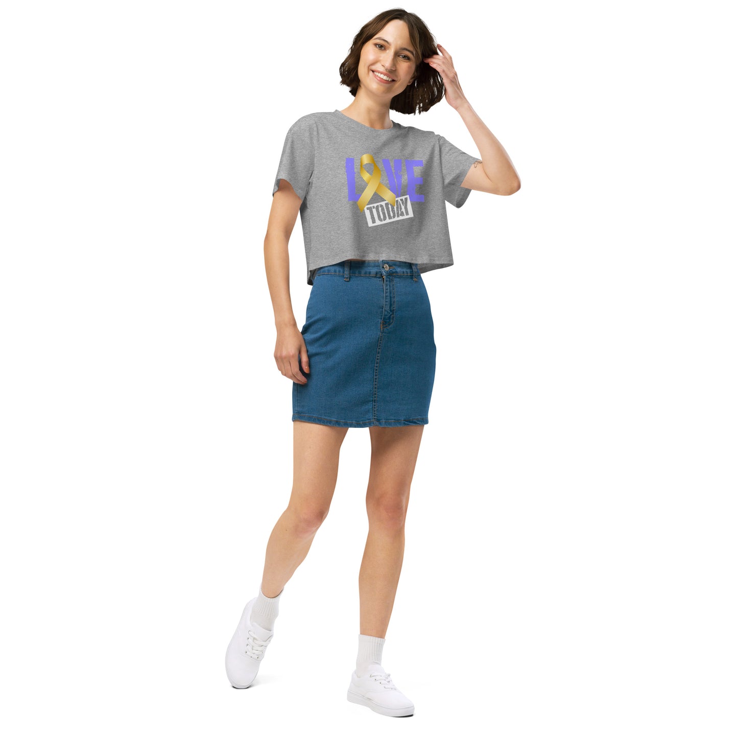 Goldenlove Crop Top