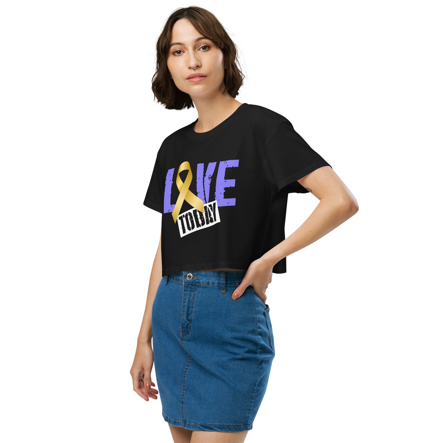 Goldenlove Crop Top