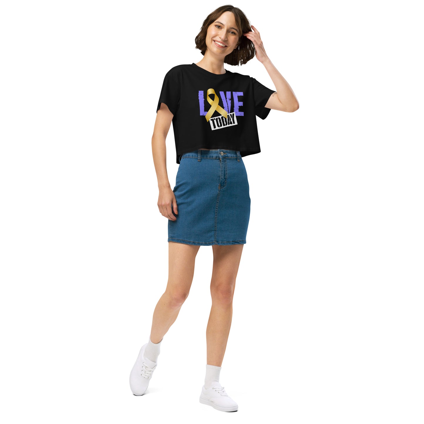 Goldenlove Crop Top