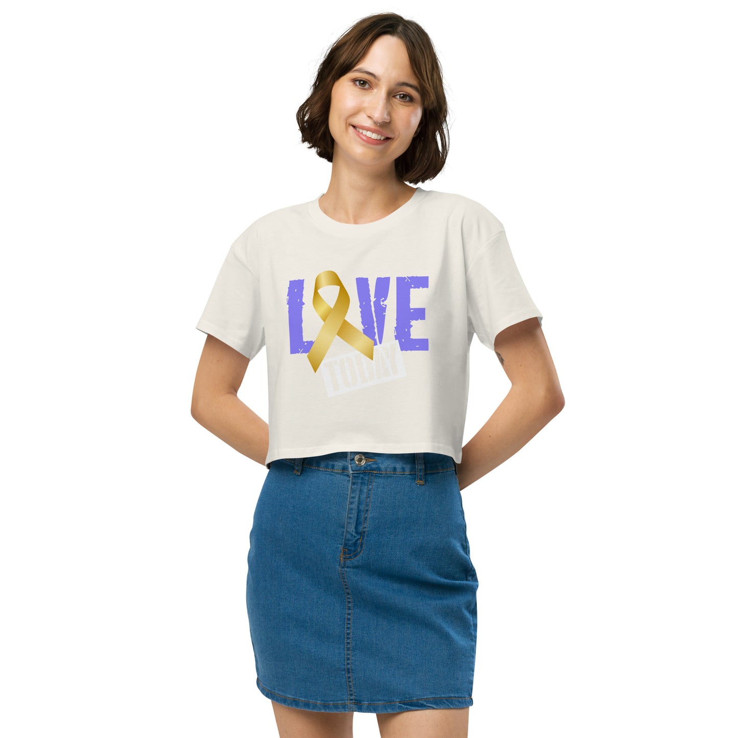 Goldenlove Crop Top