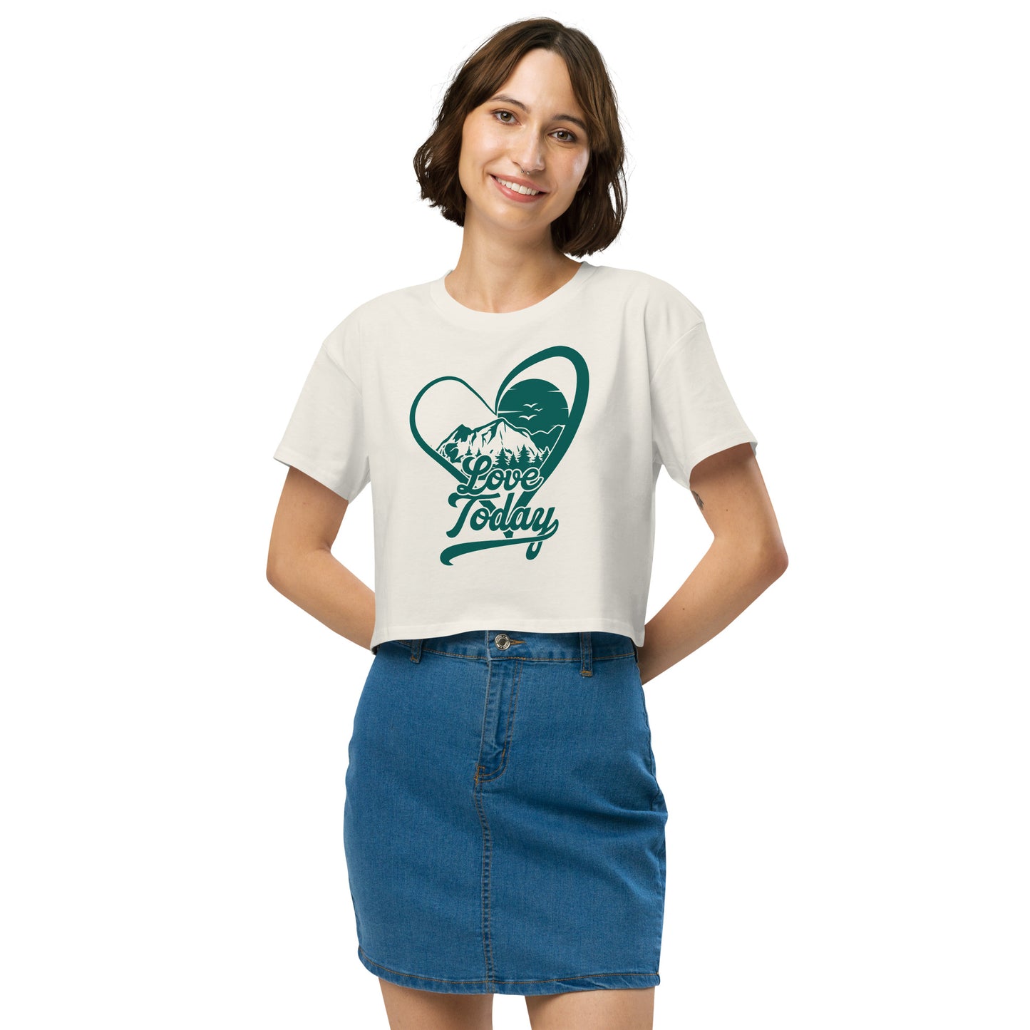 Nature Love Crop Top