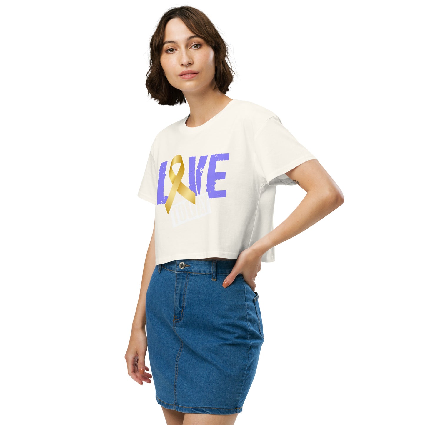 Goldenlove Crop Top