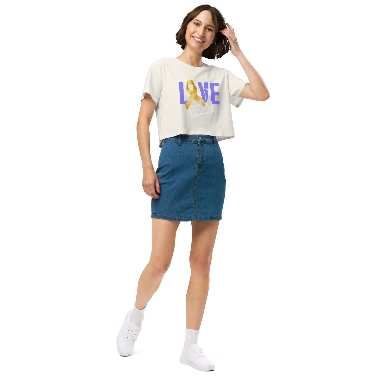 Goldenlove Crop Top
