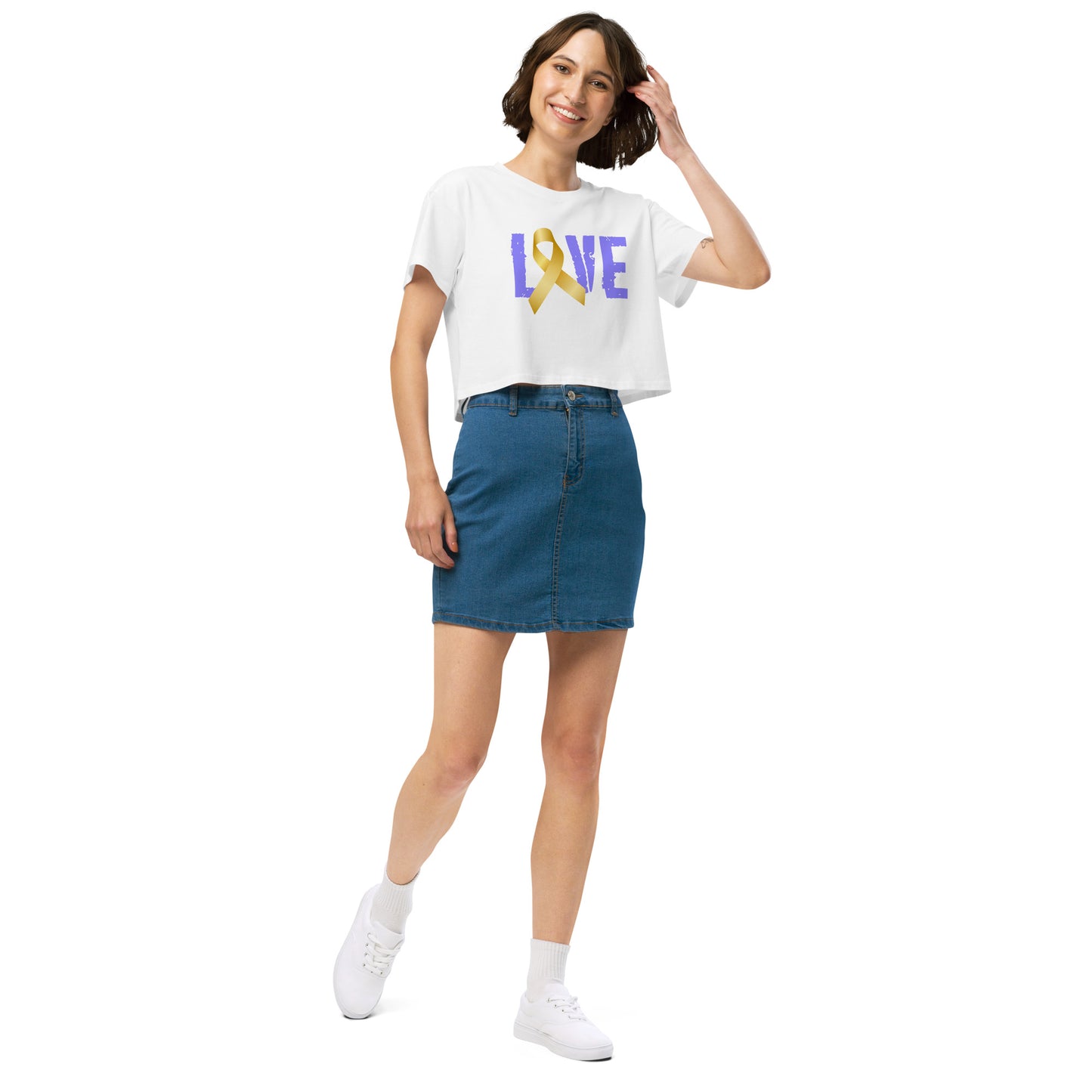 Goldenlove Crop Top