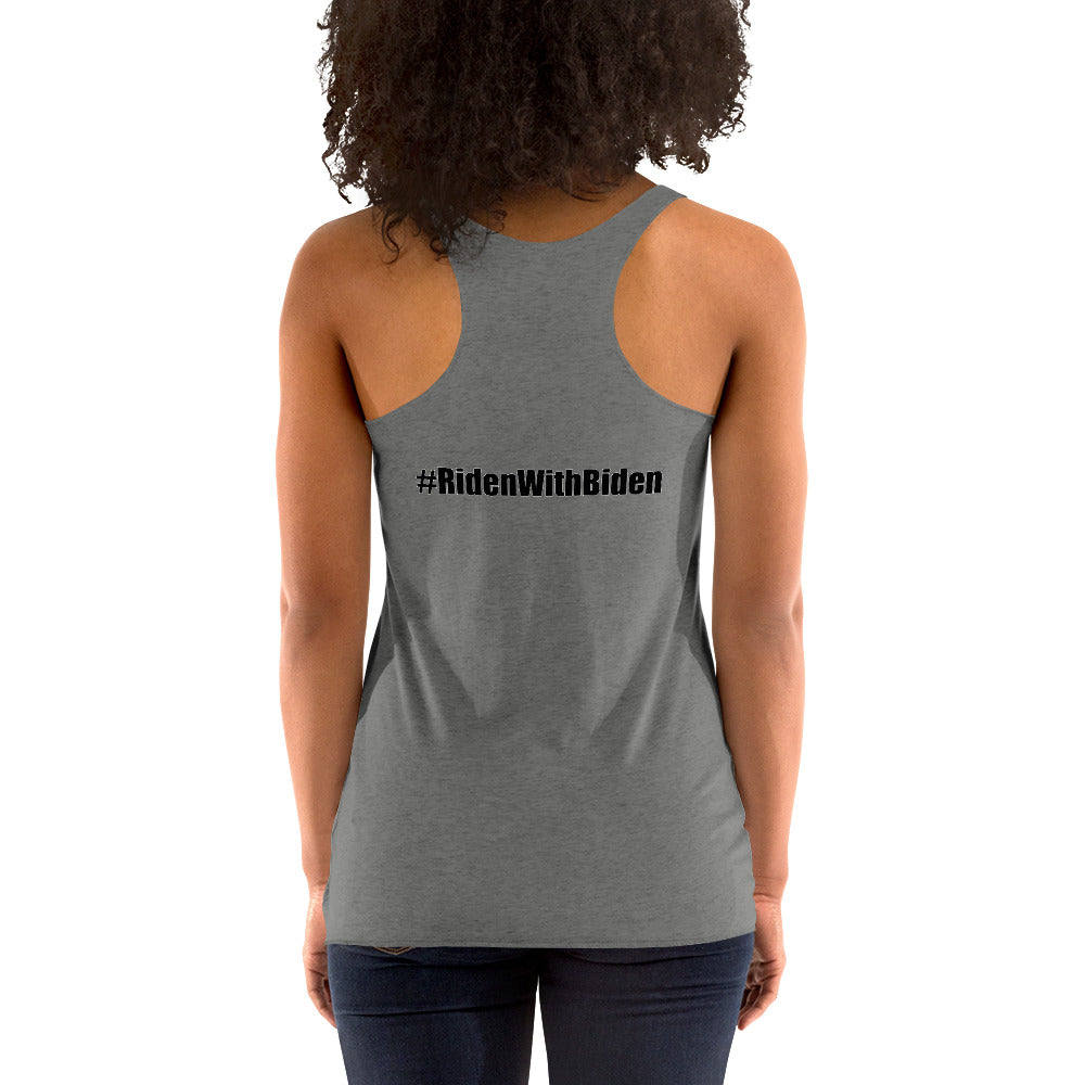 Riden With Biden Women's Racerback Tank