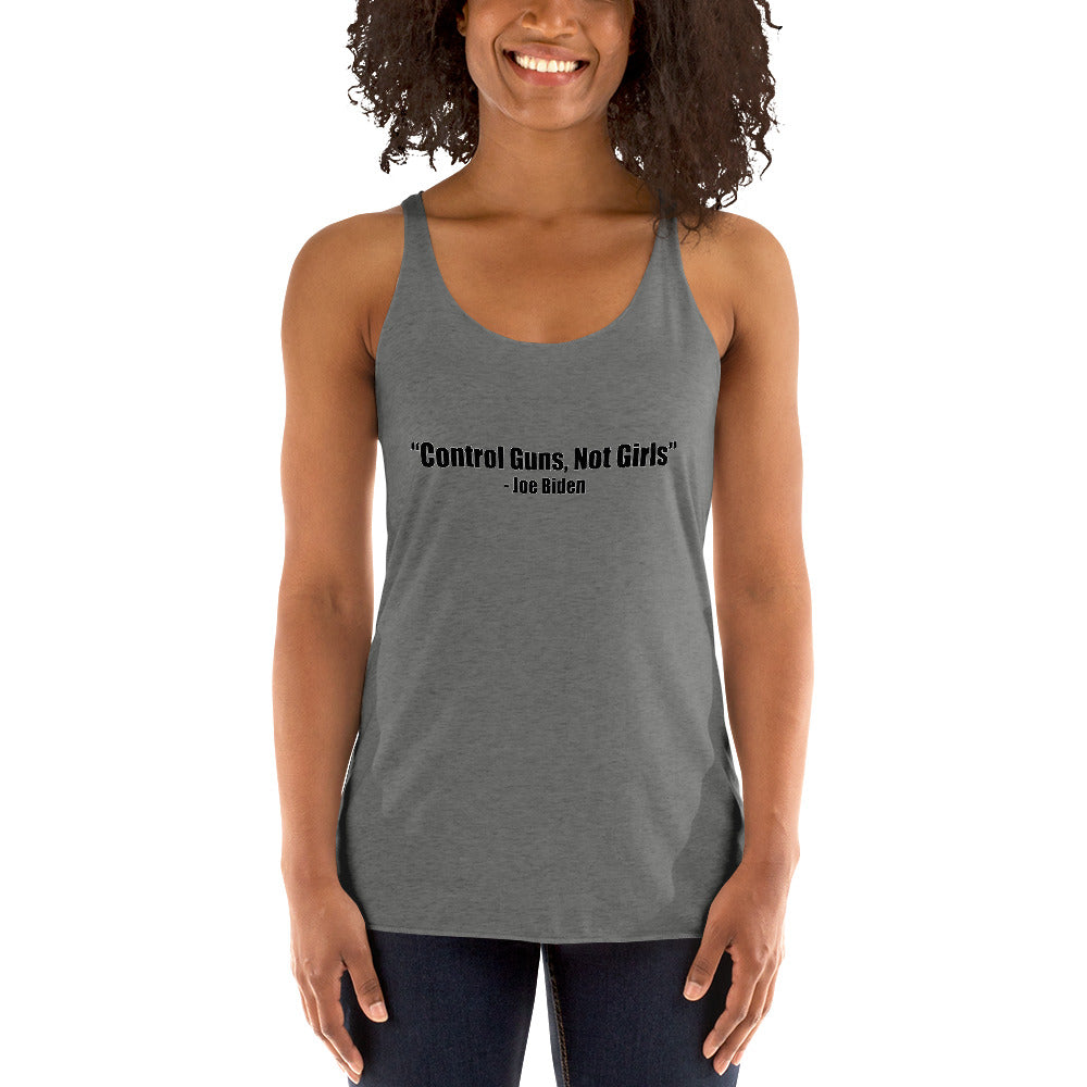 Riden With Biden Women's Racerback Tank