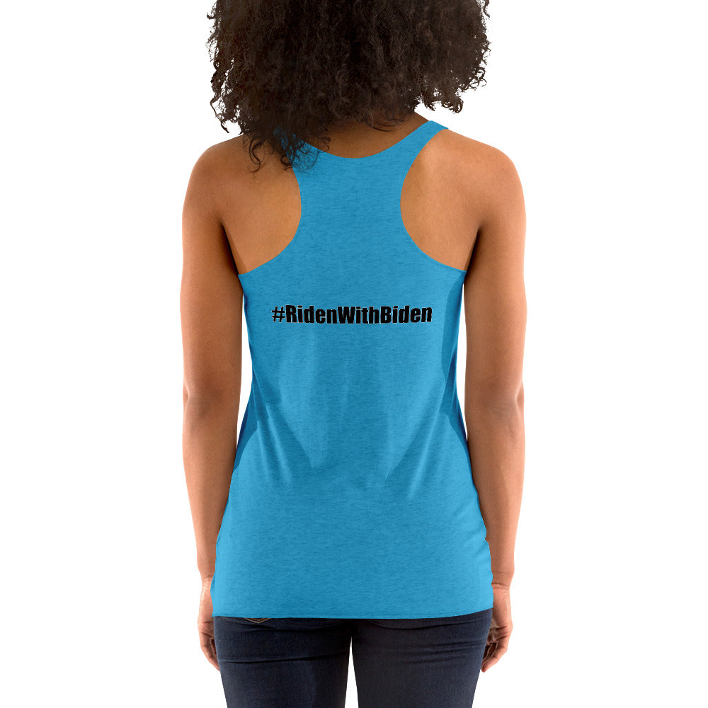 Riden With Biden Women's Racerback Tank