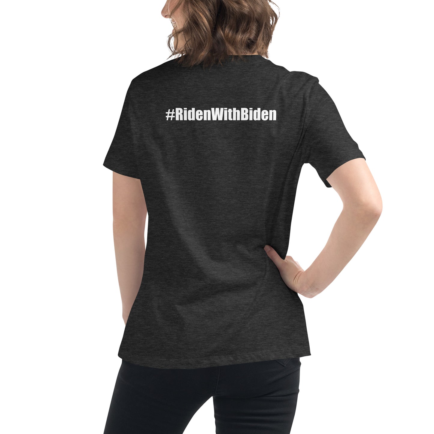 Riden With Biden DB Edition Women's Relaxed Tee