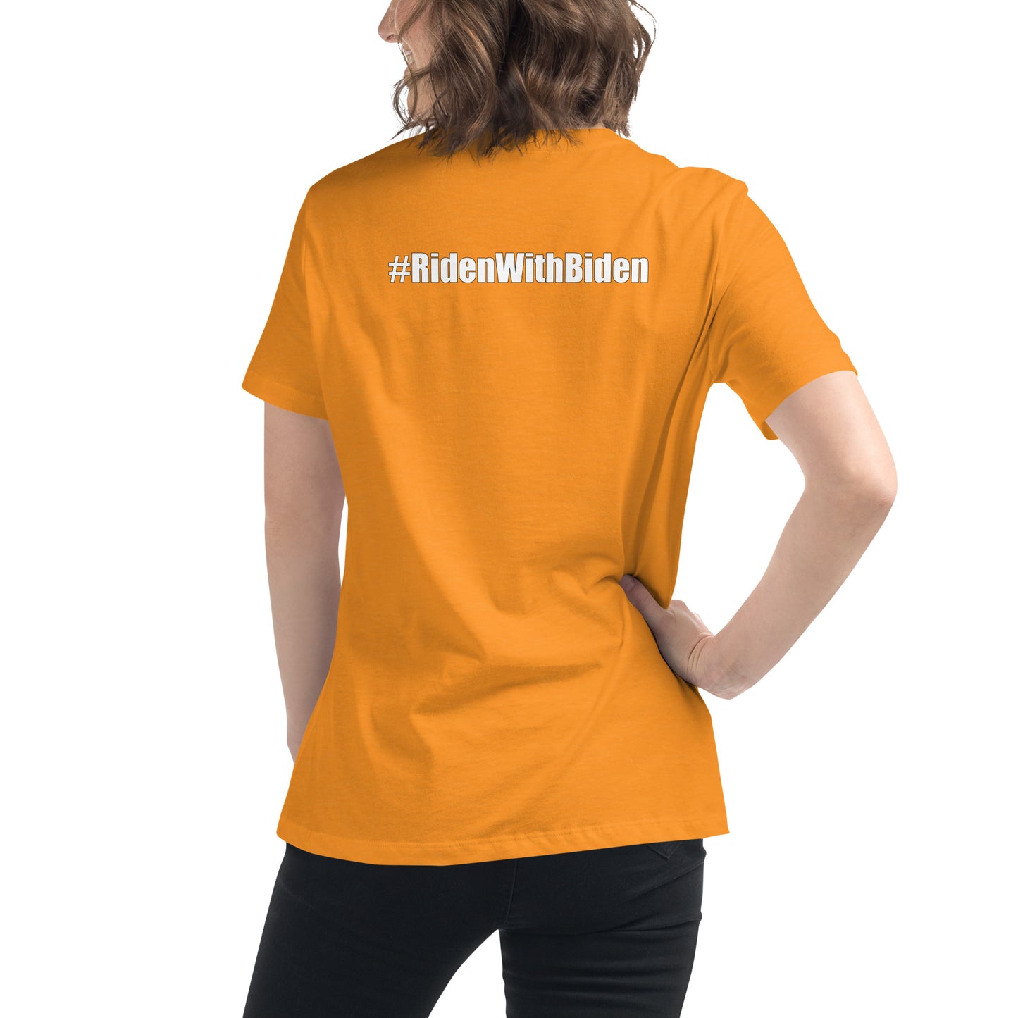 Riden With Biden DB Edition Women's Relaxed Tee