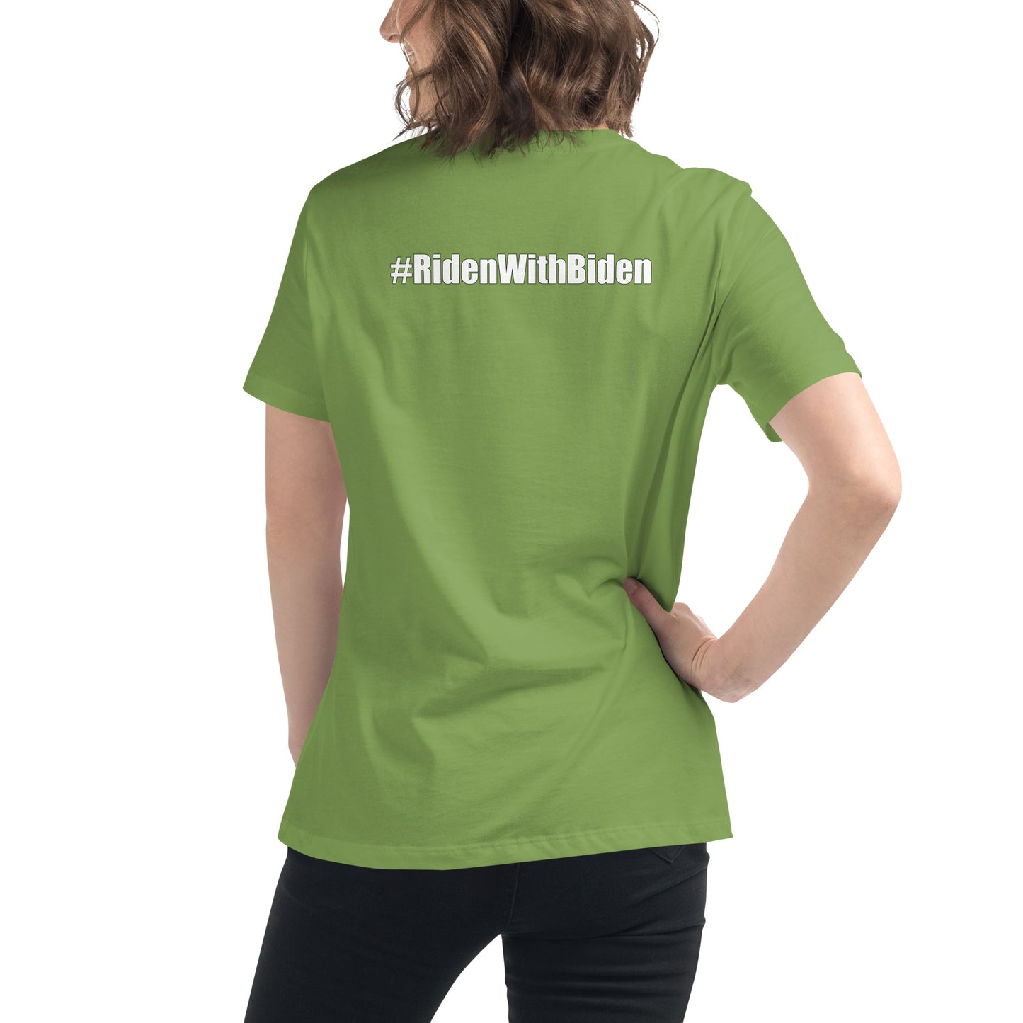 Riden With Biden DB Edition Women's Relaxed Tee