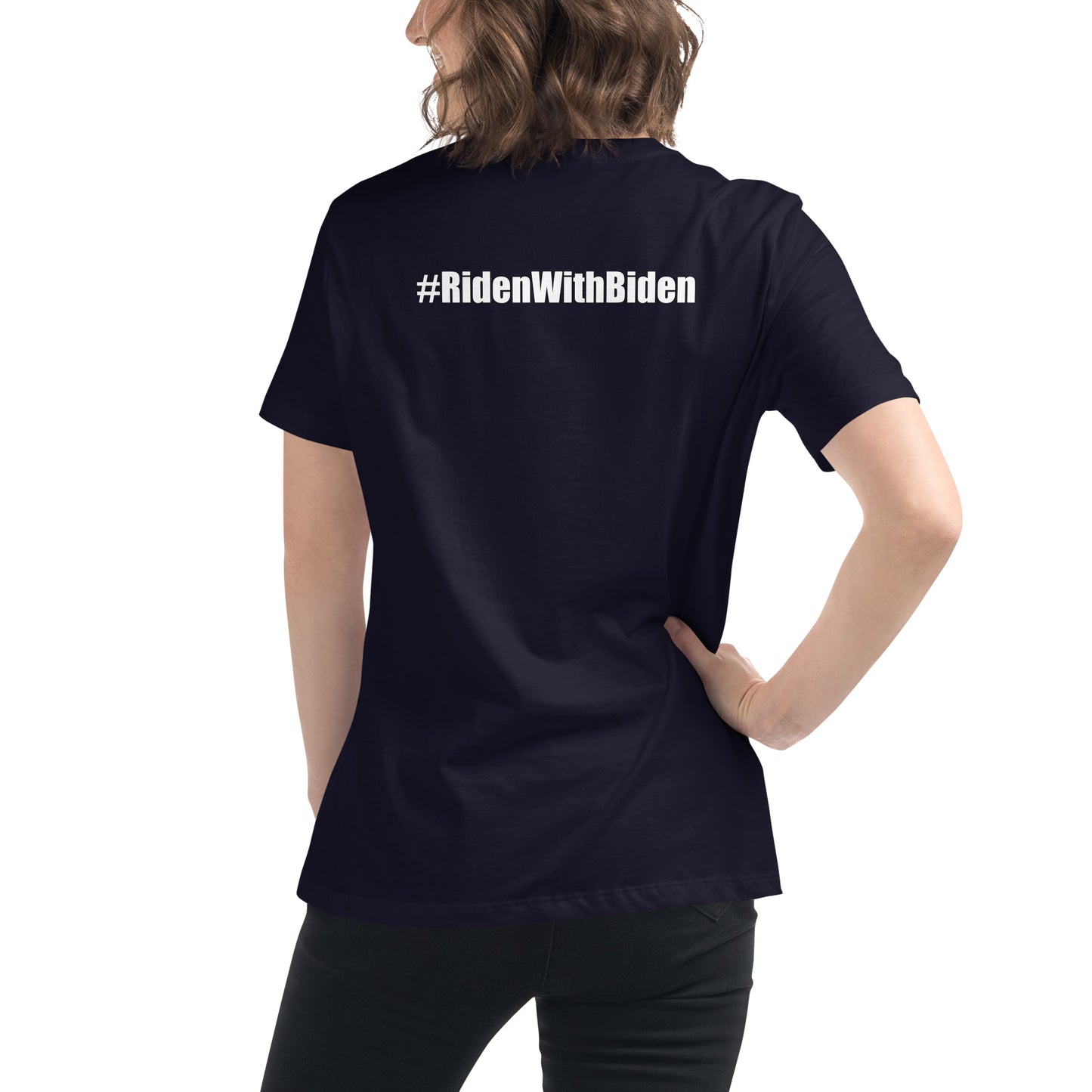 Riden With Biden DB Edition Women's Relaxed Tee