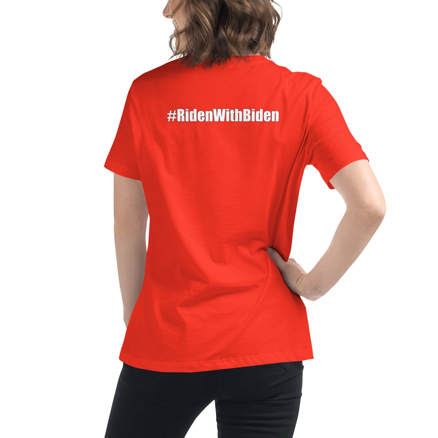 Riden With Biden DB Edition Women's Relaxed Tee