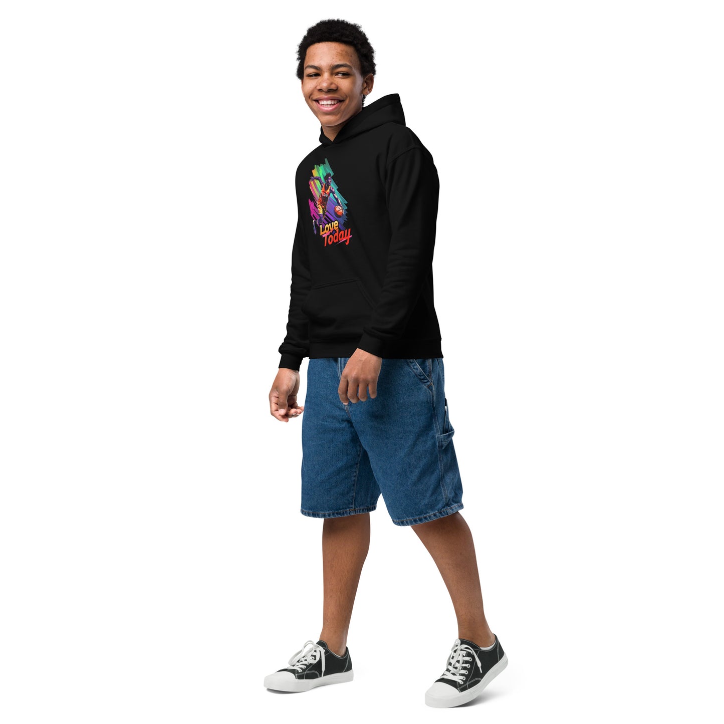 Hoops of Love Youth Hoodie