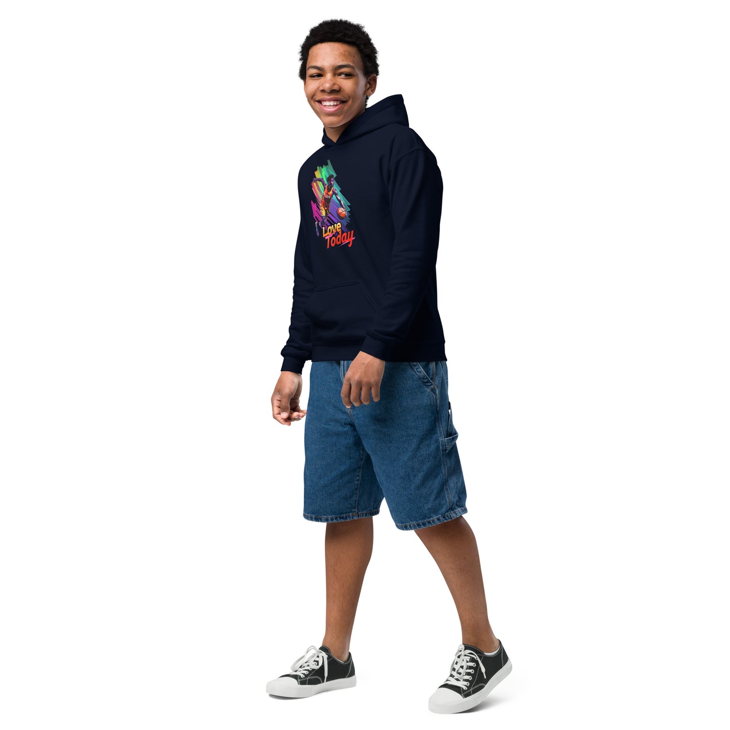 Hoops of Love Youth Hoodie