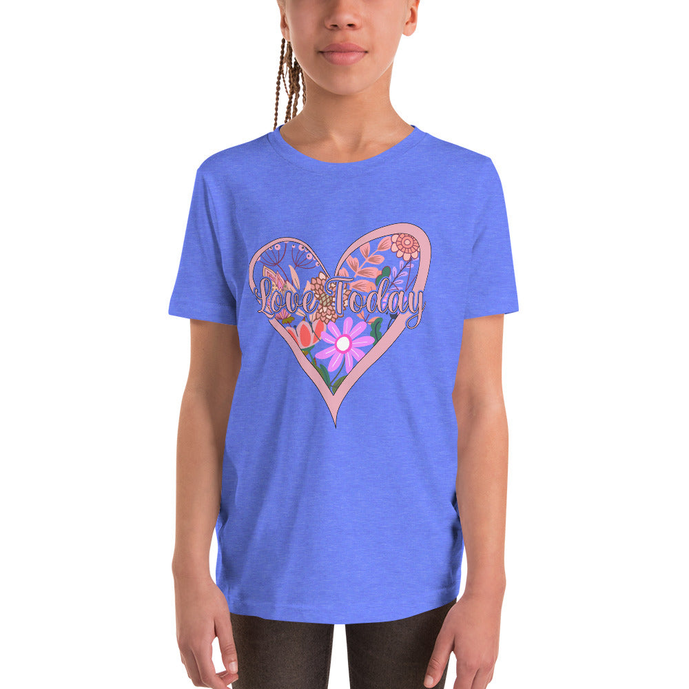Floral Love Youth T-Shirt