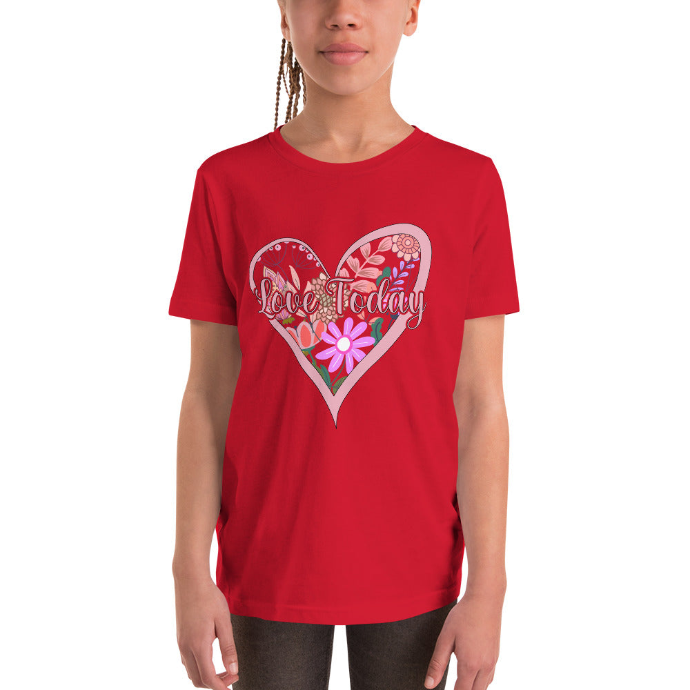 Floral Love Youth T-Shirt