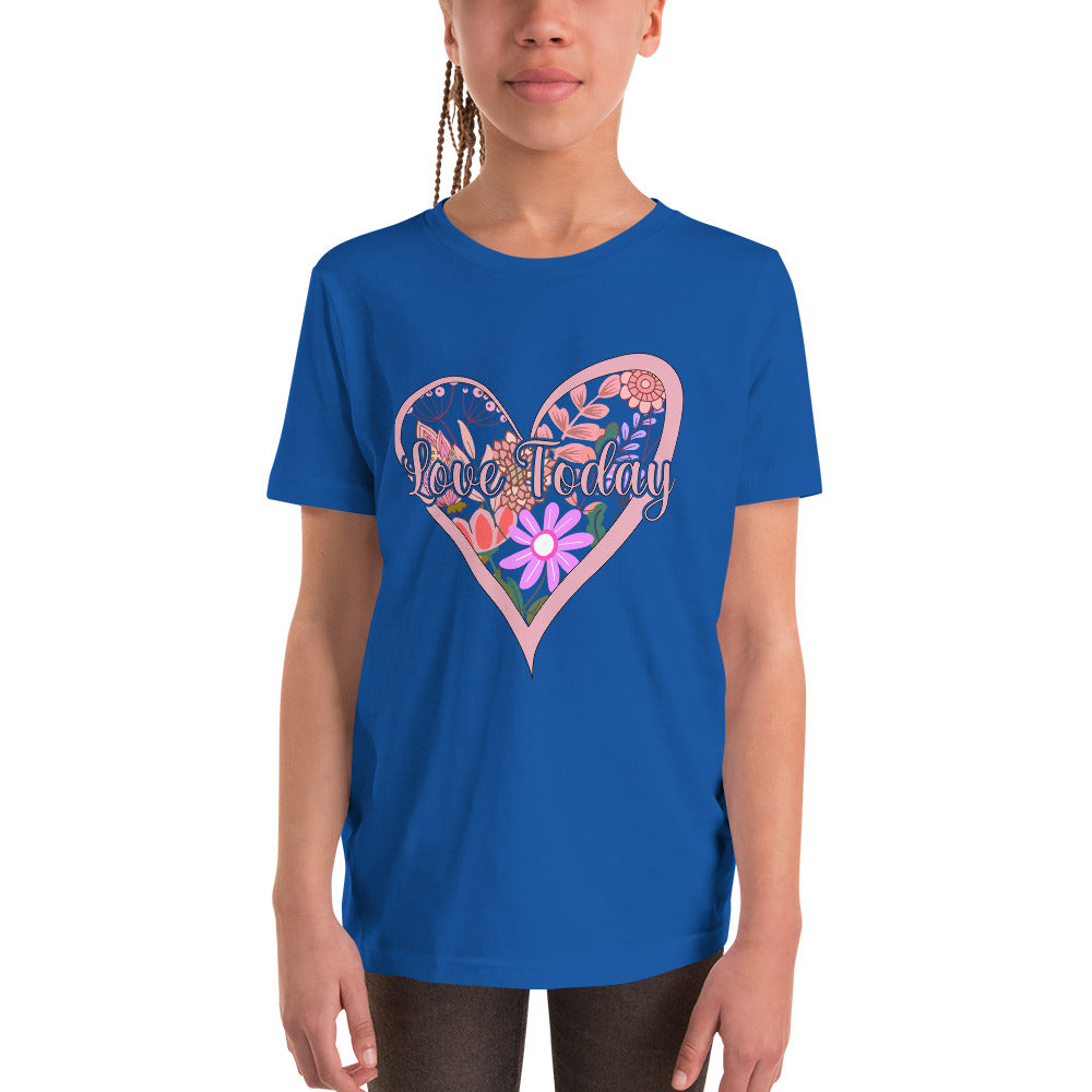 Floral Love Youth T-Shirt