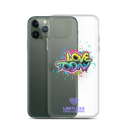 Graffitlove Logo'd Clear Case for iPhone®