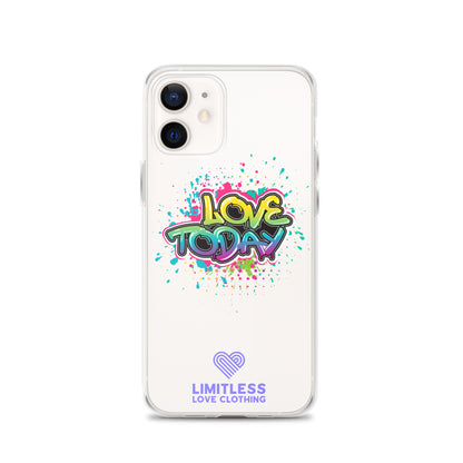 Graffitlove Logo'd Clear Case for iPhone®