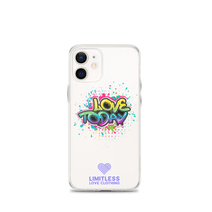 Graffitlove Logo'd Clear Case for iPhone®