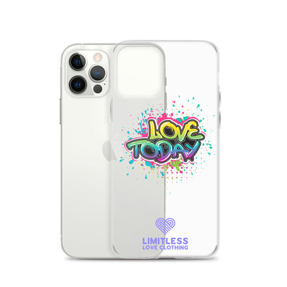 Graffitlove Logo'd Clear Case for iPhone®