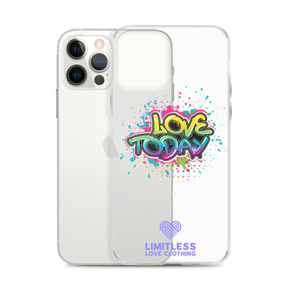 Graffitlove Logo'd Clear Case for iPhone®