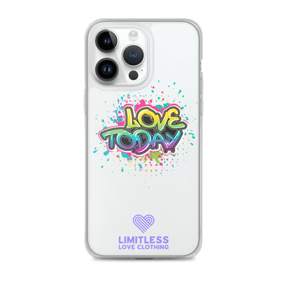 Graffitlove Logo'd Clear Case for iPhone®